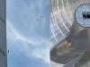 Mystery grows after plane hits Beijing's tallest building leaving one dead, 13 injured