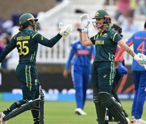 Australia knock India out to reach Women's T20 World Cup semis