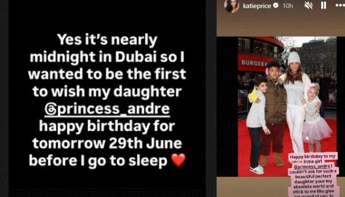 Katie Price calls Princess ‘absolute world in sweet 19th birthday posts