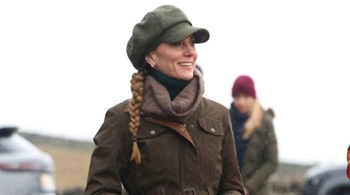 Princess Kate shares sweet moment with boy in wheelchair during trek