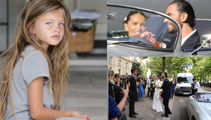 French soccer legends daughter, famous as most beautiful girl in the world, says I do