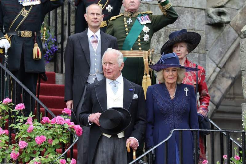 Princess Anne steps in Kate misses King Charles garden party