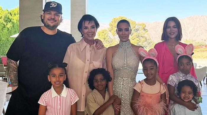 Rob Kardashian makes rare appearance at Khloe's birthday celebration