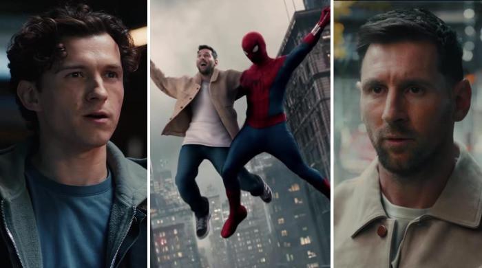 Tom Holland's Spider-Man meets Lionel Messi: 'You good with heights?'