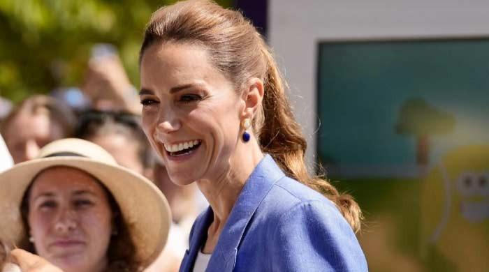 Palace shares message as Princess Kate makes stunning return to Wimbledon