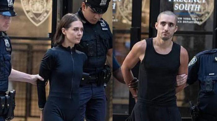 Russian daredevil couple faces 8 charges after Empire State building climb