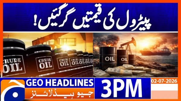 Geo Headlines 3PM | 02 July 2026