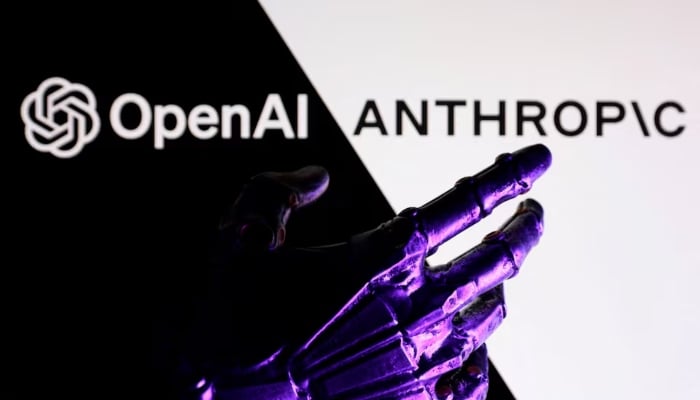 OpenAI and Anthropic logos are seen in this illustration taken June 11, 2026. — Reuters