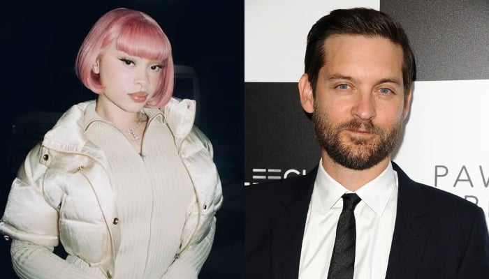 Tobey Maguire, Ice Spice get cosy at star-studded party