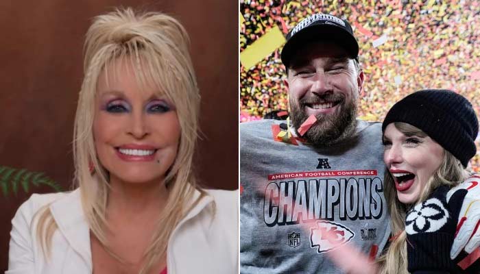 Dolly Parton asks Taylor Swift, Travis Kelce for their ‘firstborn child