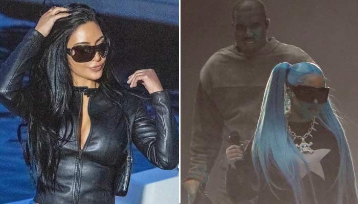 Kim Kardashian shares video of Kanye West performing with daughter North