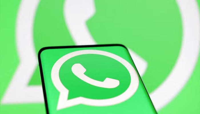 An illustration of WhatsApp logo in this picture – Reuters