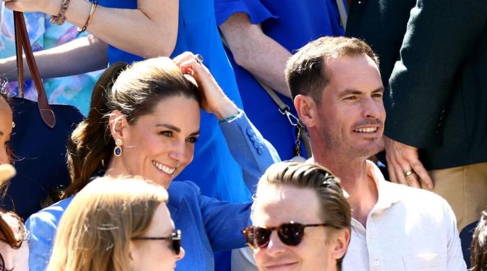 Princess Kate scores an ace as Andy Murray and Anne Keothavong join watch party