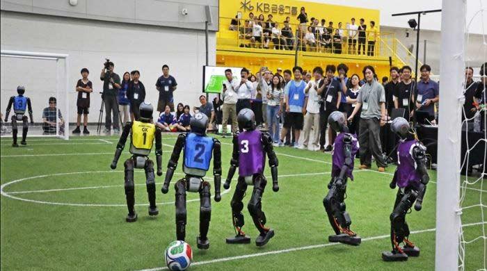 Robot football World Cup begins in South Korea