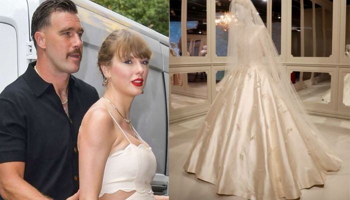Taylor Swift, Travis Kelce marry in Dior Haute Couture at Madison Square Garden