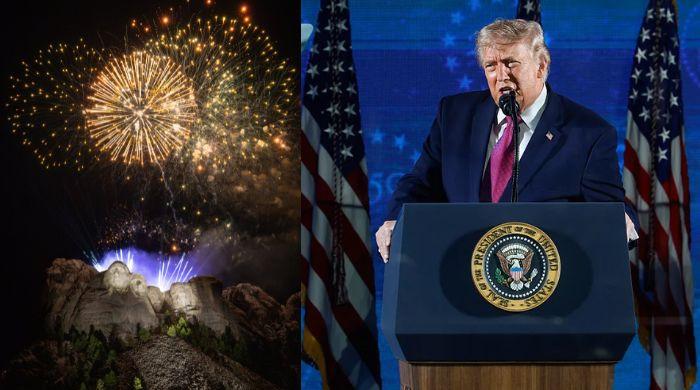 Trump celebrates American 'exceptionalism' in Fourth of July Mount Rushmore speech