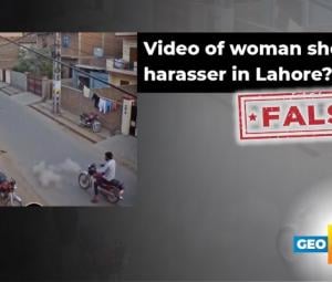 Fact-check: Video of woman shooting alleged harasser in Lahore is AI generated