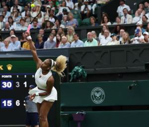Serena Williams' Wimbledon comeback over after knee injury