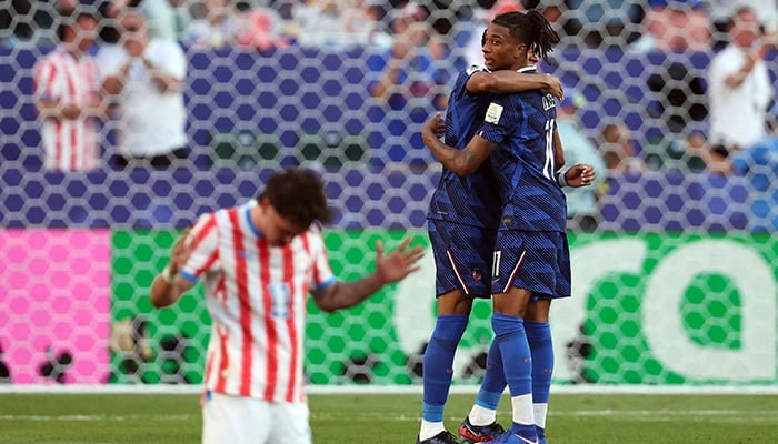 Kylian Mbappe's penalty lifts France past Paraguay into quarterfinals 8 Frances Michael Olise and Kylian Mbappe celebrate after the match. — Reuters
