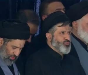Three sons of Iran's martyred leader Khamenei appear at funeral, not his successor