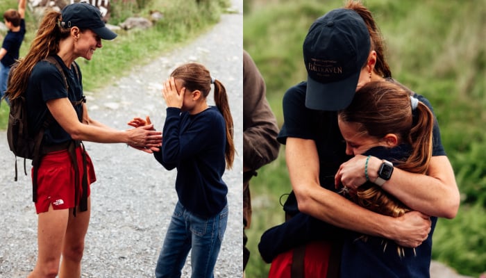Princess Charlotte bursts into tears as Princess Kate safely returns