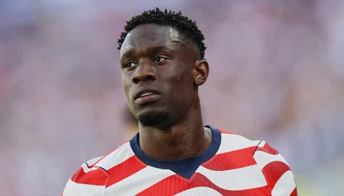 Folarin Balogun of the US reacts after receiving a red card during Round of 32 of Fifa World Cup 2026, United States v Bosnia and Herzegovina, in San Francisco Bay Area Stadium, Santa Clara, California, US on July 1, 2026. — Reuters