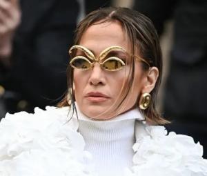Jennifer Lopez returns from Taylor Swift wedding in signature diva style