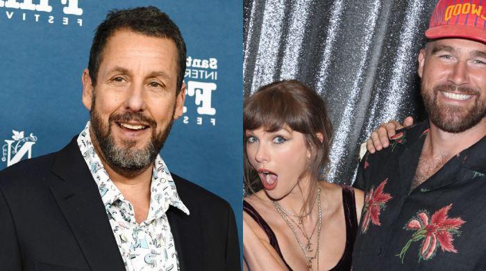 Adam Sandler reveals marriage advice he gave Taylor Swift and Travis Kelce