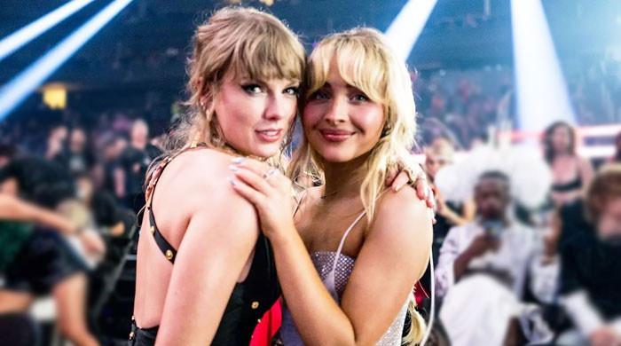 Sabrina Carpenter posts stunning photos from Taylor Swift wedding