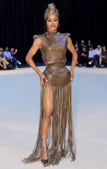 Teyana Taylor’s viral Paris Fashion Week moment has fans talking