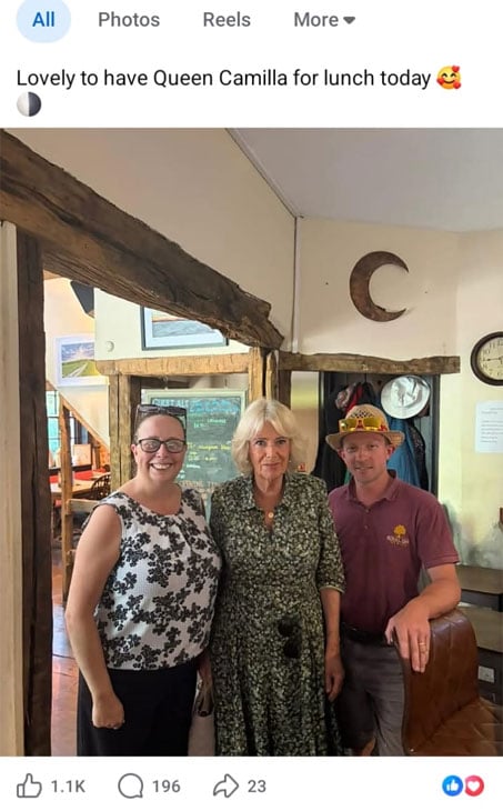 Queen Camilla lands in unexpected gaffe after hilarious choice of words