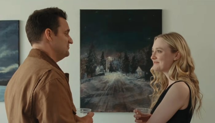Dakota Fanning, Jake Johnson lead intense love triangle in new movie