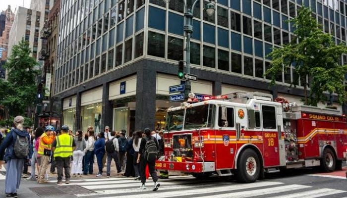 Four nearby buildings still remained under evacuation orders as of Wednesday, with a fifth under partial evacuation