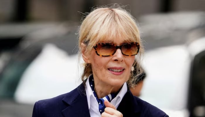 Writer E Jean Carroll leaves the 2nd US Circuit Court of Appeals, where former US President Donald Trump is asking a federal appeals court to overturn a $5 million jury verdict, in Manhattan, New York, US, September 6, 2024. — Reuters