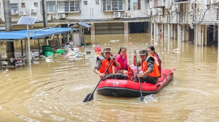Rescuers search for missing in China storms after 100,000 evacuated