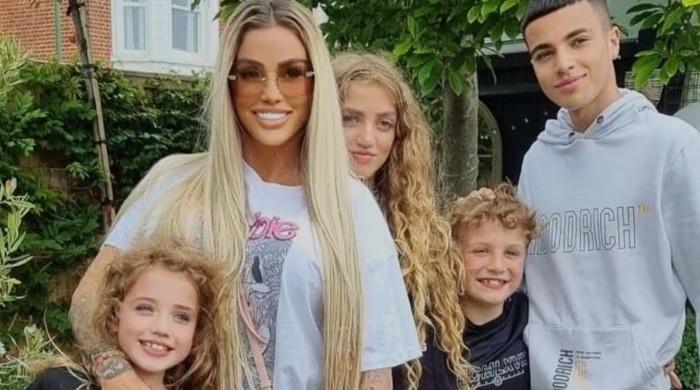 Katie Price fights back tears over children's trauma during her breakdown