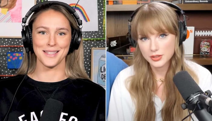 Kylie Kelce breaks silence over Taylor Swift, Travis Kelce wedding with one  word