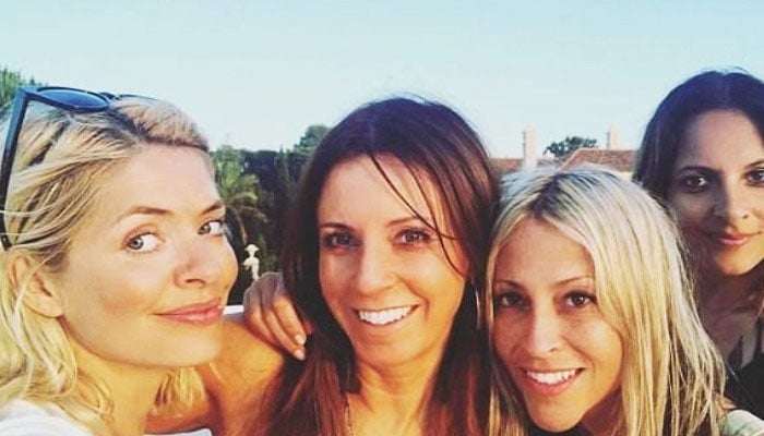 Holly Willoughby enjoyed a boozy girls’ day out, posting a fun-filled video on Instagram