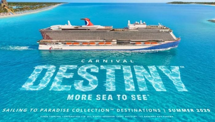 Carnival unveils ‘Carnival Destiny’ as first ace-class ship, set to redefine cruising in 2029