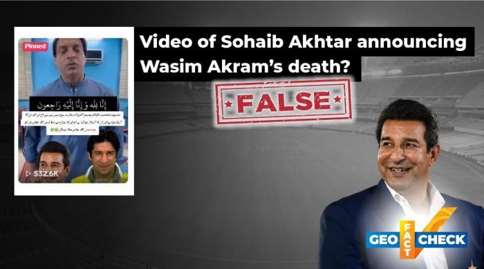 Fact-check: AI-generated video falsely claims former cricketer Wasim Akram has died