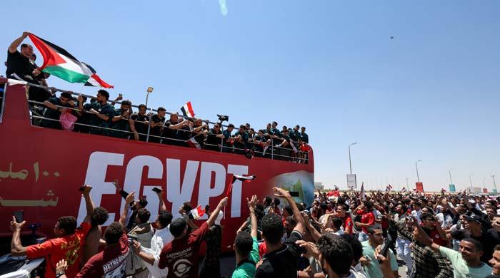 Egypt celebrate historic World Cup run after team returns home