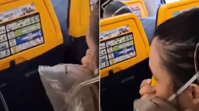 Man nearly sucked out of 'detached' window on Ryanair flight
