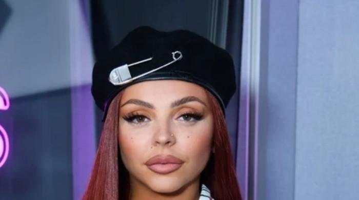 Jesy Nelson says 'it breaks my heart' as twins wear spinal jacket in heatwave
