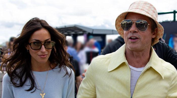Brad Pitt, Ines de Ramon score date night at FIFA match