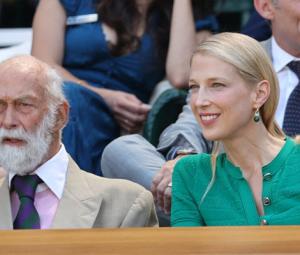 Lord Frederick steps in to help Prince Michael of Kent at Wimbledon Final