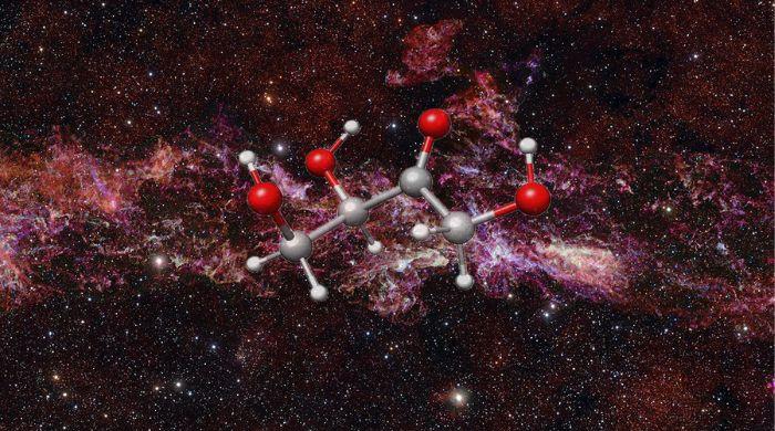 Astronomers discover ‘raspberry sugar' floating near center of Milky Way