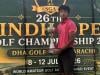 Omar Khalid makes history with Sindh Open Golf Championship win