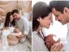 Ali Gul Pir, wife Dr Azeemah share joyful moments with newborn son