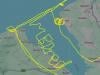 Pilot traces 'I'm bored' message during test flight