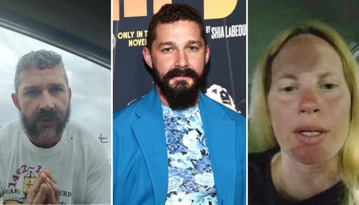 Shia LaBeouf asks his alleged stalker to leave him alone, telling her, Youre scaring my dad